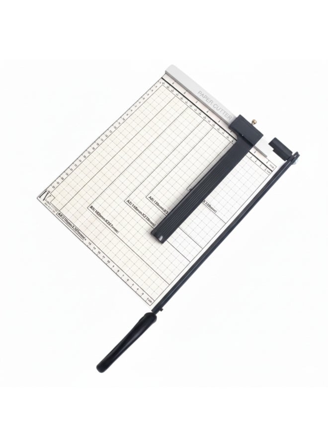 موديست مقص ورق A4 احترافي، أداة تشذيب بقاعدة معدنية 12 × 10 بوصة - 1 قطعة - Image 3